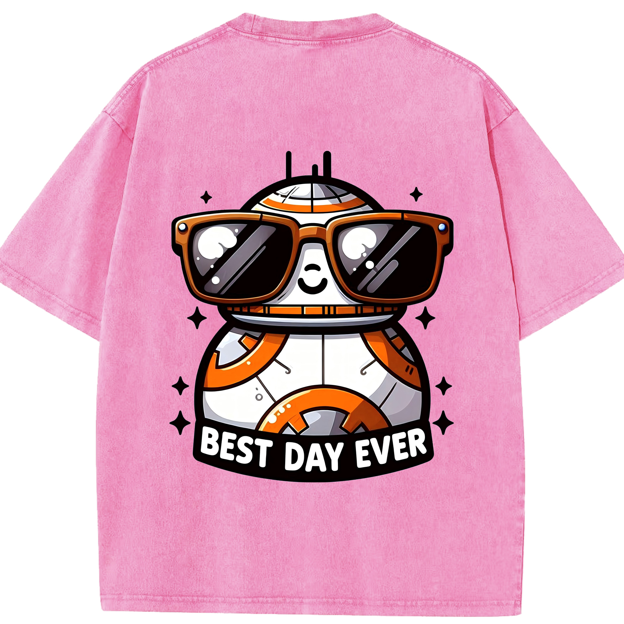 （画像用） スター・ウォーズ Star Wars 綿100% ヴィンテージ風 半袖Tシャツ（背面プリント）